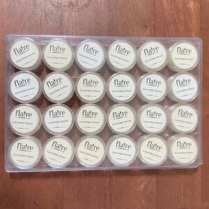 Flaire by Creative Co-Op Cucumber Lemon Scent Sample Wickless Candle‎ Lot of 24